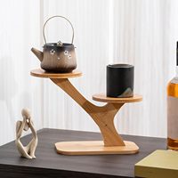 Support à fleurs en bois massif multicouche, moderne, simple, multifonctionnel, pour rebord de fenêtre, plantes succulentes, bambou, intérieur, salon, bureau
