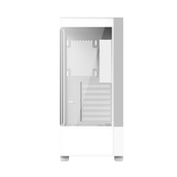 Boîtier d'ordinateur compact ATX Mid-Tower pour jeux avec vue latérale complète