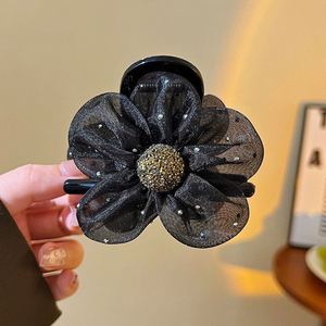 <span class=keywords><strong>2025</strong></span> phong cách mới cao cấp lưới rhinestone hoa tóc <span class=keywords><strong>clip</strong></span> cho phụ nữ Cá Mập trở lại đầu <span class=keywords><strong>clip</strong></span> cho tóc đuôi ngựa cao - Product Image 4