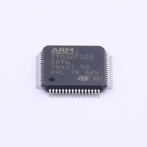 วงจรรวมไอซี STM32F105RBT6 ใหม่และของแท้ - Product Image 1