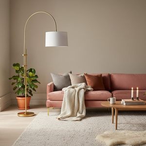 Lámpara de pie moderna de lujo, fuente de luz LED de 850*1860 con interruptor de control para sala de estar, sofá, estudio, uso doméstico - Product Image 2