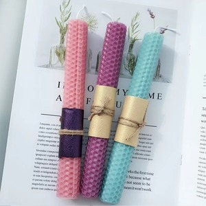 แผ่นรังผึ้งขี้ผึ้งแท้ 100% ชุดทำเทียน DIY ของขวัญงานฝีมือ แผ่นขี้ผึ้งสำหรับทำเทียนสำหรับเด็กและผู้ใหญ่ ทำเทียนของคุณเอง - Product Image 2