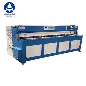 Alta qualidade guilhotina máquina de corte elétrica com controlador MD11 para placa fina cisalhamento máquina para cortar aço - Product Image 1