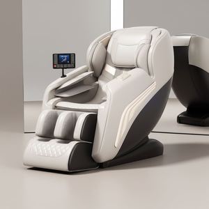 Source Factory Smart Massage Chair 3D Zero Gravity Foot Neck 4D Movement SL Double Rail Infrared Physiotherapy Voice Function - Product Image 1