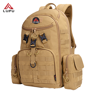 Mochila Táctica de Camuflaje Oxford Lupu LP2156 de 45L, Impermeable, Gran Capacidad, Cierre de Cremallera, Armazón Interno, Curva Fisiológica - Product Image 2