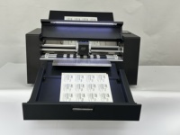 Автоматический режущий плоттер ZKSVD370BL-A-RL с функцией настройки инструмента, для высечки, биговки и контурной резки QR-кодов, для наклеек, этикеток и картона