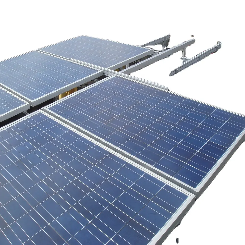 Sistema solar fotovoltaico fuera de la red Sistema de energía híbrido independiente Tecnología solar comercial Sistema solar MPPT sin batería DC 48V-