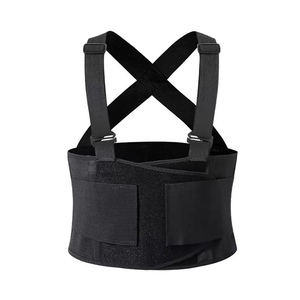 Cinturón de Soporte Lumbar Ajustable y Transpirable con Clips para Pantalones, Tirantes Extraíbles, Soporte para la Espalda, Goma Natural y PVC de 1.5cm, para Fitness y Seguridad - Product Image 3