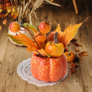 Offre Spéciale : Décorations d'Automne Feuille d'Érable, Citrouille Artificielle, Fleurs d'Automne pour Halloween, la Saint-Valentin et Thanksgiving - Product Image 4