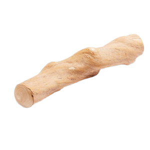 Jouet à mâcher pour chien en bois naturel et écologique - Plusieurs tailles disponibles, sûr pour le nettoyage des dents et l'entraînement - Product Image 1