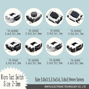 Wintai-Tech-Micro Interruptor táctil momentáneo, micro interruptor táctil, Micro botón pulsador - Product Image 5
