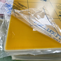 BINLI Vente en gros de feuilles de plastique acrylique PMMA colorées de 2,5 mm, 3 mm, 5 mm, 10 mm, 15 mm, 18 mm, découpées au laser sur mesure