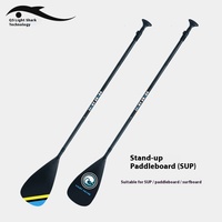 Planche à pagaie gonflable professionnelle Light Shark Technology T700 en fibre de carbone haute résistance, accessoire de course SUP pour kayak et surf