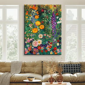 Pintura al óleo hecha a mano de flores de jardín de granja al por mayor arte de pared botánico Vintage pintura al óleo moderna para decoración del hogar - Product Image 5