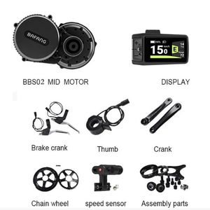 <span class=keywords><strong>Kit</strong></span> de Motor Central <span class=keywords><strong>Bafang</strong></span> Bbs01 Bbs02 Bbshd 36v 48v <span class=keywords><strong>250w</strong></span> 350w 500w 750w <span class=keywords><strong>Kit</strong></span> de Conversión para Bicicleta Eléctrica de Motor Central - Product Image 1