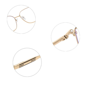 Phụ nữ sang trọng TR90 + kim loại 1 trong 1 clip trên xu hướng Cat Eye kính khung Eyewear với Magnetic Clip-on với ống kính phân cực - Product Image 5