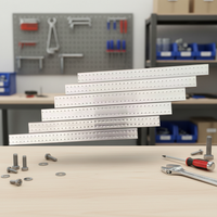 Barre d'espacement en aluminium 7,5A, bande isolante en aluminium pour double vitrage, barre d'espacement en aluminium soudée haute fréquence pour porte isolée