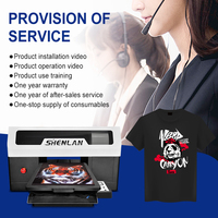 Mesin Cetak DTG 4 Warna Dual XP600 untuk Pakaian, Grosir Pabrik 2024, Printer Kaos