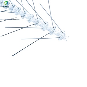 Spuntoni Anti-Uccelli Ecologici in Acciaio Inox (40 Spuntoni) Trappole per Uccelli in Plastica Soluzioni Efficaci per il Controllo degli Animali e dei Parassiti - Product Image 4