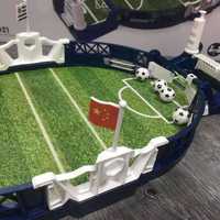 Mini jouet de jeu de football de table avec 4 pièces Mini football pour enfants et adultes jeu de société de sport familial