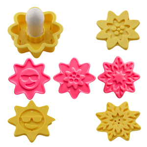 Jeu de tampons rectangulaires en plastique pour bisciut fondant pour biscuits moule à gaufrer et <span class=keywords><strong>emporte</strong></span>-<span class=keywords><strong>pièce</strong></span> - Product Image 6