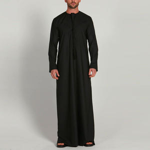 Túnica Tradicional Masculina de Alta Calidad, Nuevo Diseño Elegante e Informal, Largo hasta el Suelo, de Poliéster, Profesional - Product Image 1