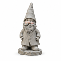 Statue de gnome de Noël Weivista en résine, style artisanal, cadeau festif décoratif, décoration saisonnière