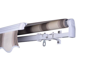 Toldo retráctil resistente a la lluvia, parasol de aleación de aluminio duradero para exteriores - Product Image 4