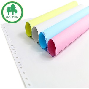 กระดาษคาร์บอนเลสหลายชั้น สีขาว ใส 80 แกรม CB CFB CF NCR สำหรับใบส่งของและใบนำส่งสินค้า - Product Image 4