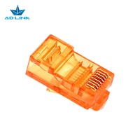 Cable Ethernet tipo Rj45 sin blindaje, conector macho de red Rj 45