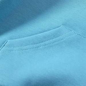 เสื้อกันหนาวมีฮู้ดสำหรับเด็กเสื้อมีฮู้ดผ้าฟลีซหนาแบบเรียบง่ายเสื้อสวมหัวสำหรับเด็กโลโก้ตามสั่ง - Product Image 6