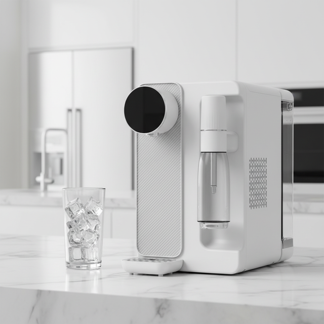 Desktop RO Water Dispenser with UVC Sterilization for Home Kitchen