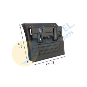 Nouveau COS.PEL. GARDES-BOUE ARRIÈRE GAUCHE (NOIR) - Modèle 206.92101 Matériau PP+EPDM - Product Image 1