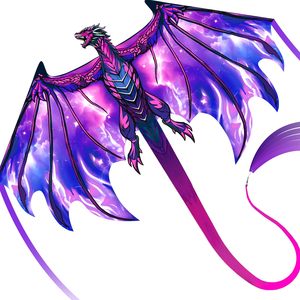 <span class=keywords><strong>Cerf</strong></span>-<span class=keywords><strong>volant</strong></span> Dragon à ligne simple avec queue, grand <span class=keywords><strong>cerf</strong></span>-<span class=keywords><strong>volant</strong></span> pour le plein air, jouet amusant pour la famille et les enfants - Product Image 3