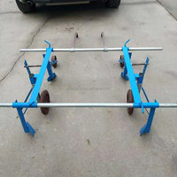 Machine manuelle multifonctionnelle à recouvrir les bords et les films pour l'installation de paillis de plastique et d'irrigation goutte à goutte