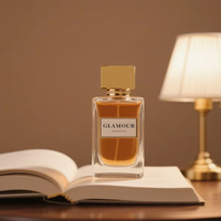 Flacon Vaporisateur Vert Personnalisé de 30 ml, 50 ml, 100 ml, Flacon de Parfum en Verre Vide Rechargeable Unique et de Luxe avec Boîte