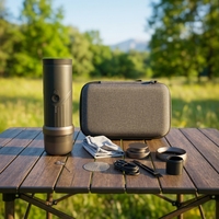Nouvelle arrivée, machine à expresso portable, cafetière de voyage 58 mm, OEM ODM personnalisé