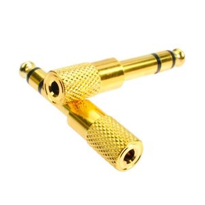 6.5mm To 3.5mm Gold Plated Audio <b>Adapter</b> <b>Plug</b> For Microphone And Audio Equipment - Product Image 3