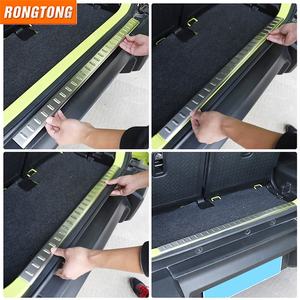 <span class=keywords><strong>Protection</strong></span> intérieure <span class=keywords><strong>de</strong></span> la porte du bagage <span class=keywords><strong>de</strong></span> la voiture pour Suzuki Jimny 2019, protecteur <span class=keywords><strong>de</strong></span> portières en acier inoxydable, <span class=keywords><strong>Protection</strong></span> du <span class=keywords><strong>coffre</strong></span> - Product Image 5