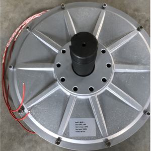 1kw 100RPM कम आरपीएम 200 कम आरपीएम अक्षीय प्रवाह सहरहित स्थायी चुंबक जनरेटर 48 वी से 220 वी - Product Image 5