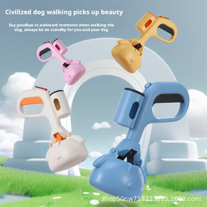 <span class=keywords><strong>Ramasse</strong></span>-crottes pour animaux de compagnie biodégradable sans contact avec sacs à crottes portables pour chiens et chats Parfum floral et contrôle des odeurs Conception à clipser - Product Image 6