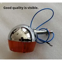 Paire de clignotants de moto, indicateur lumineux rond pour Jincheng//AX100/Haojue