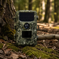 Caméra de chasse 1080P, caméra de surveillance avec vision nocturne IR, détection de mouvement 4 zones, étanche, pour la faune et le gibier