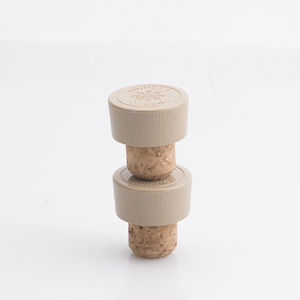<span class=keywords><strong>Bouchons</strong></span> en liège en forme de T, imprimés sérigraphiés, durables, de qualité alimentaire, certifiés ISO9001, avec logo personnalisé, pour bouteilles à fermeture haute température, vente en gros - Product Image 4