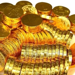 Bulk Wholesale Gold Coin Shape Bittersweet <strong>Chocolate</strong> 500g China Delicious Food for Holiday Parties and Children's Snacks - Product Image 1