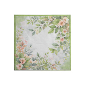 Servilletas impresas, artículos para fiestas con estampado floral multicolor, servilletas impresas, servilletas impresas coloridas, servilletas personalizadas. - Product Image 5