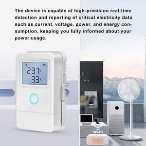 Compteur d'électricité intelligent Tuya WiFi avec 1 à 3 transformateurs de courant, interrupteur monophasé 16A, écran LCD, contrôle par application, mesure temporisée - Product Image 5