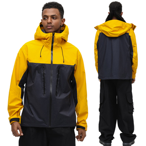 <span class=keywords><strong>Veste</strong></span> de randonnée sportive imperméable à 3 couches coupe-vent en gros, entièrement scellée, avec capuche, imperméable, pour les activités de plein air estivales - Product Image 1