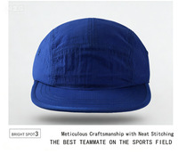 Casquette de course personnalisée avec logo imprimé, 5 panneaux, découpée au laser, en maille respirante, imperméable, légère, de haute qualité, séchage rapide, casquette de camping