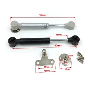 Vérin à gaz court pour porte d'armoire, ressort à gaz pour meubles, en aluminium durable et en fer - Product Image 4